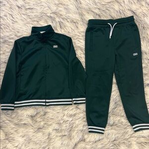 Kith Kids Dark Green Sweatpants & Jacket Set